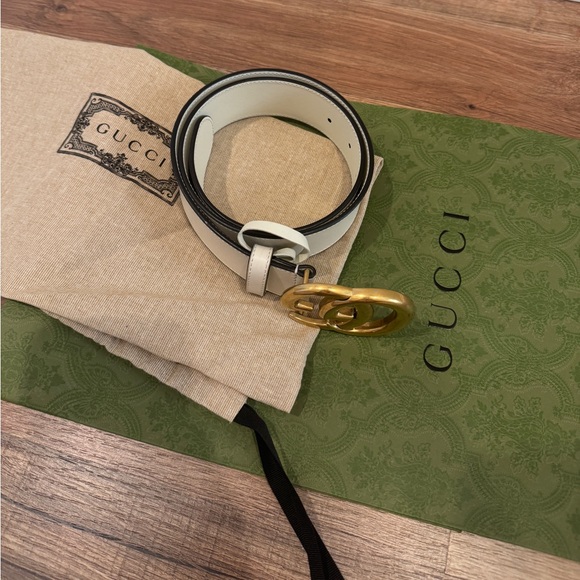 Gucci GG Marmont wide belt size 75